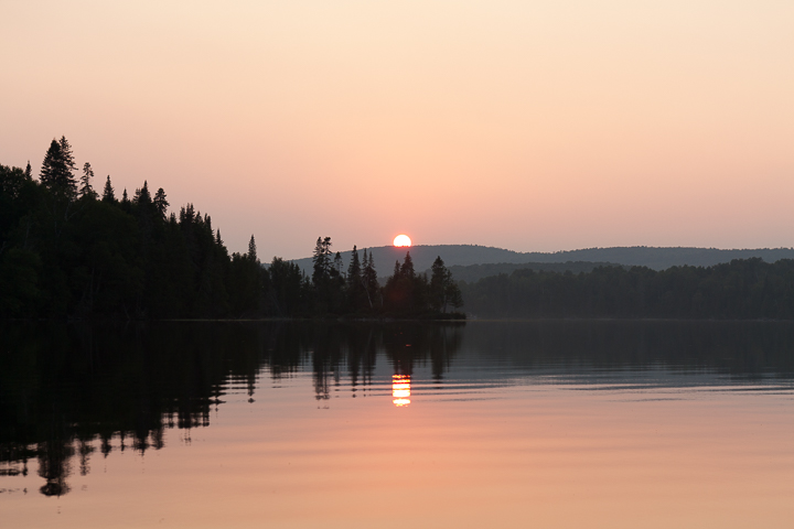 Coucher de soleil